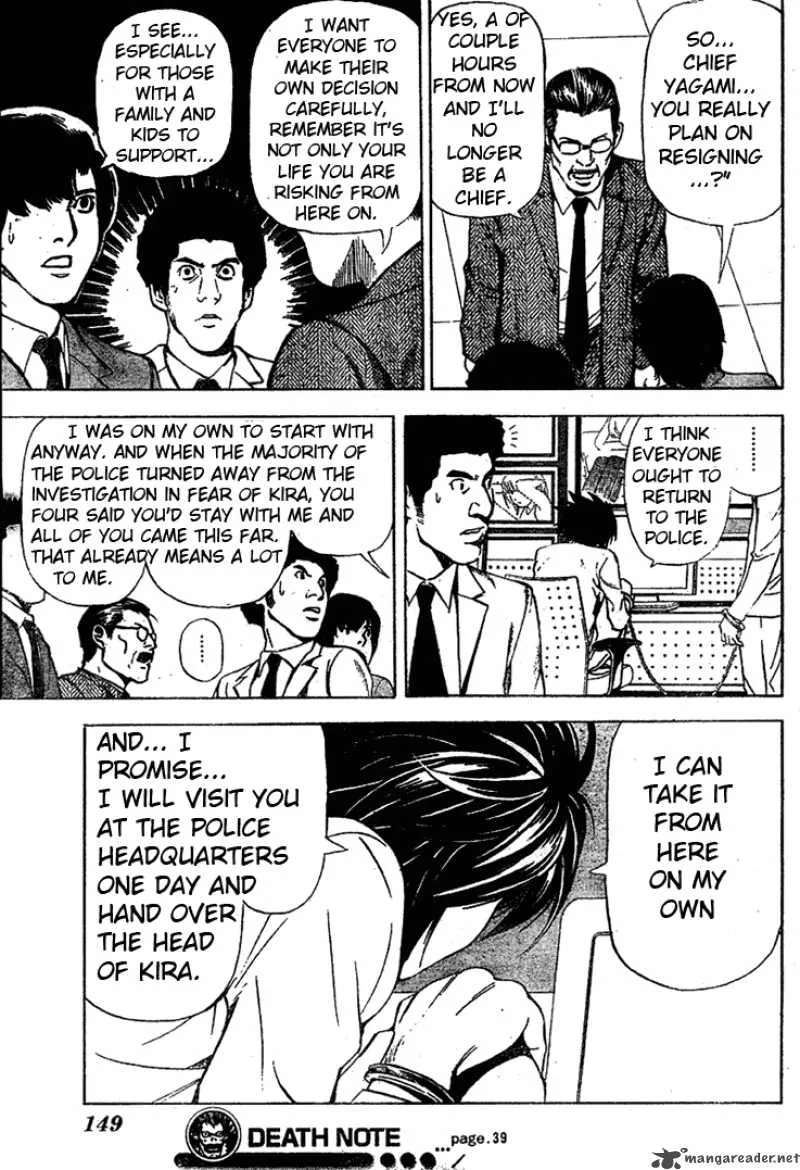 Death Note Chapter 39 page 20