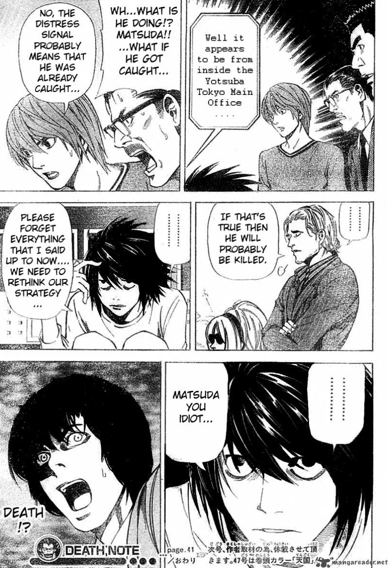 Death Note Chapter 41 page 20