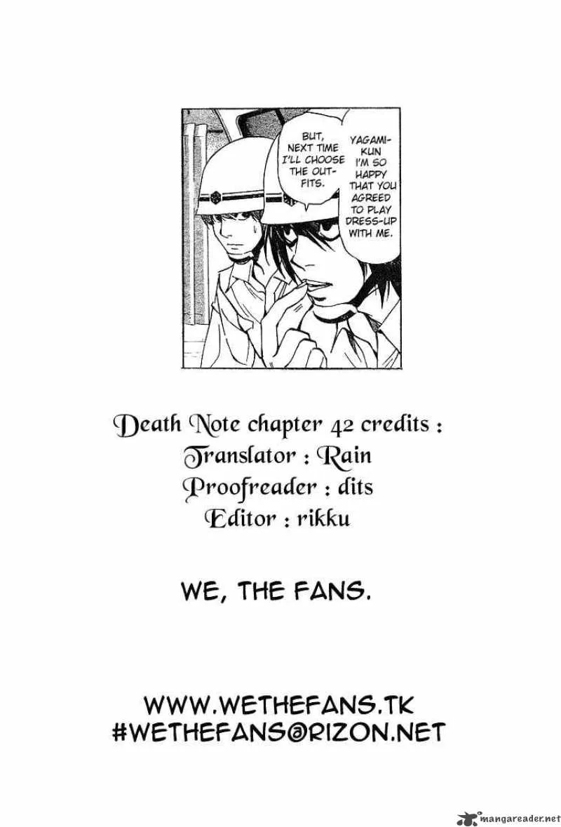 Death Note Chapter 42 page 23