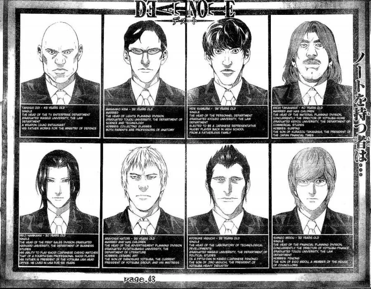 Death Note Chapter 43 page 2