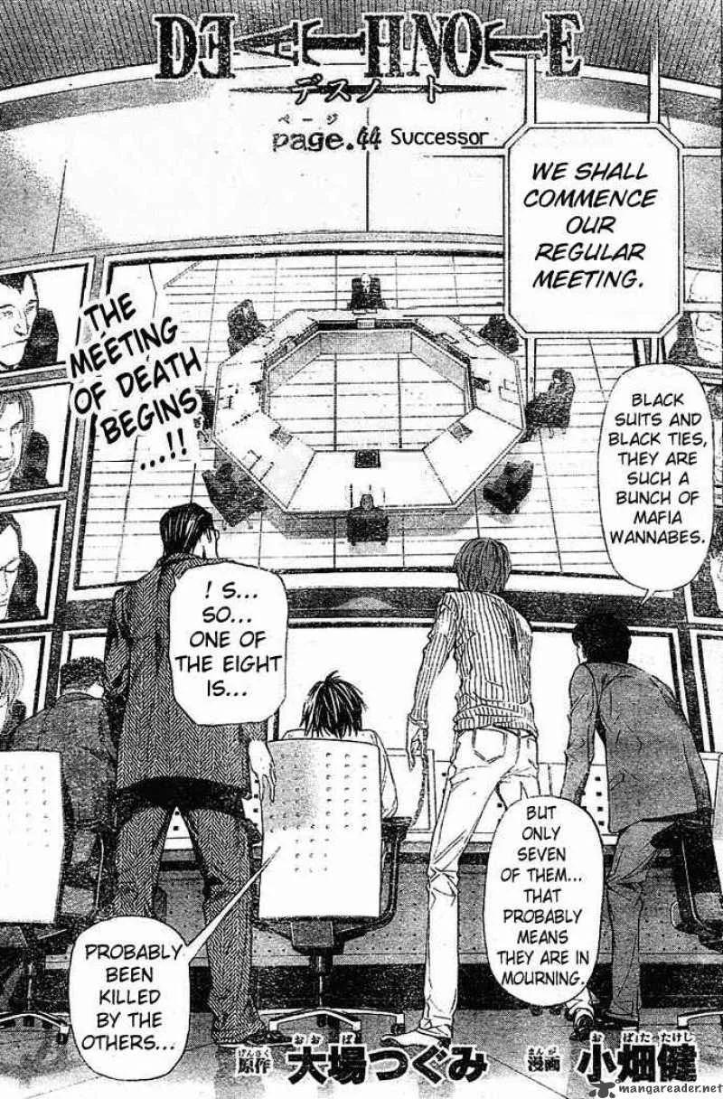Death Note Chapter 44 page 2