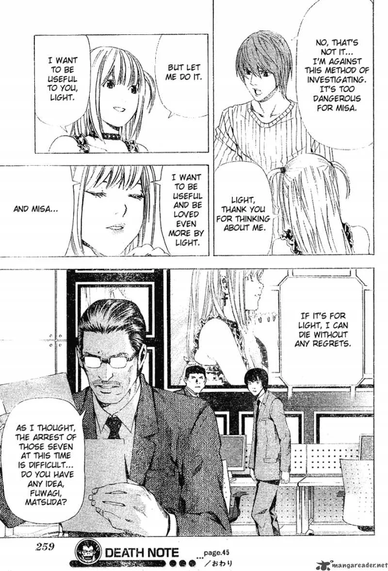 Death Note Chapter 45 page 22