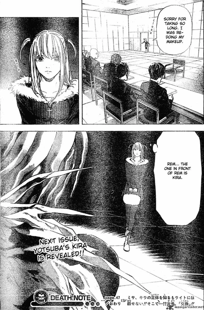 Death Note Chapter 47 page 19