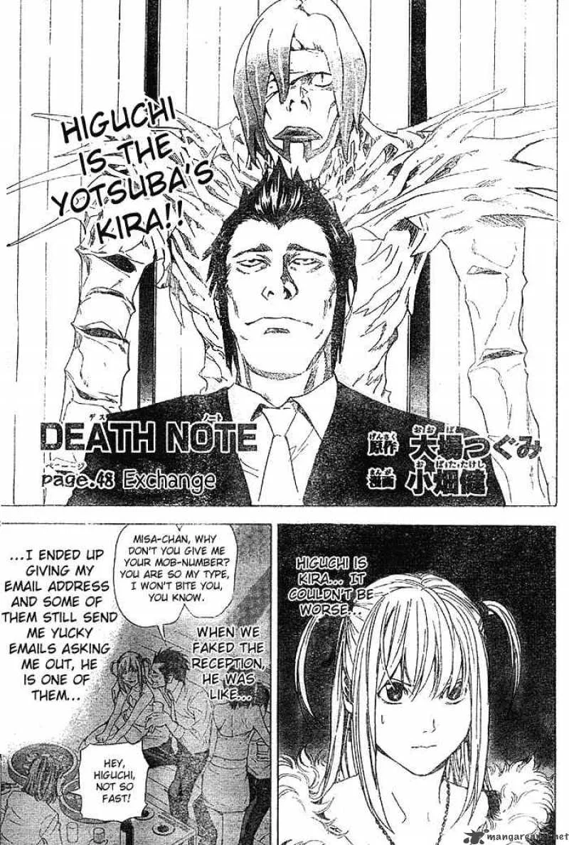 Death Note Chapter 48 page 1