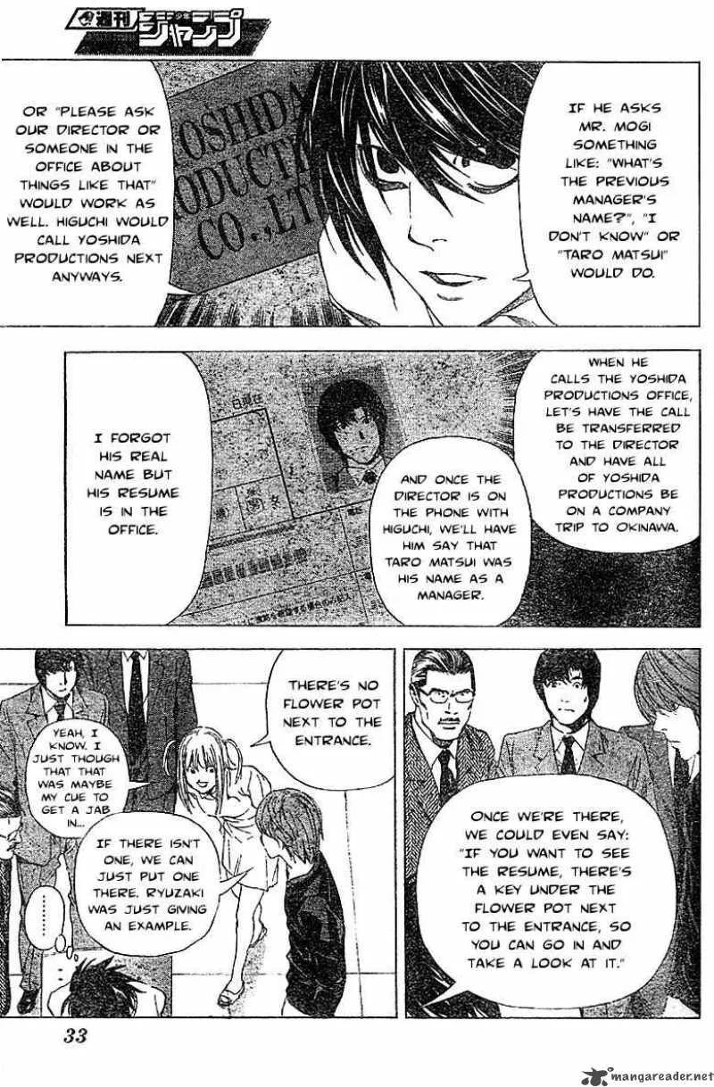 Death Note Chapter 49 page 20