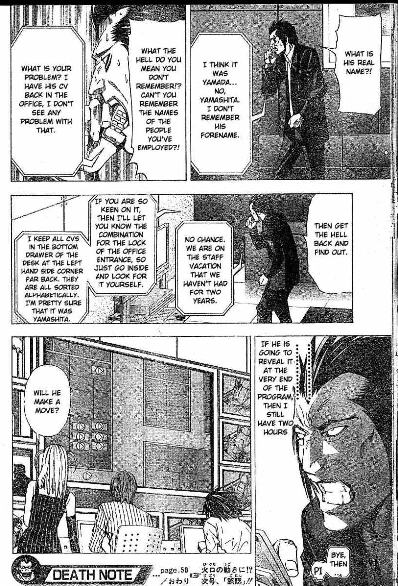 Death Note Chapter 50 page 21