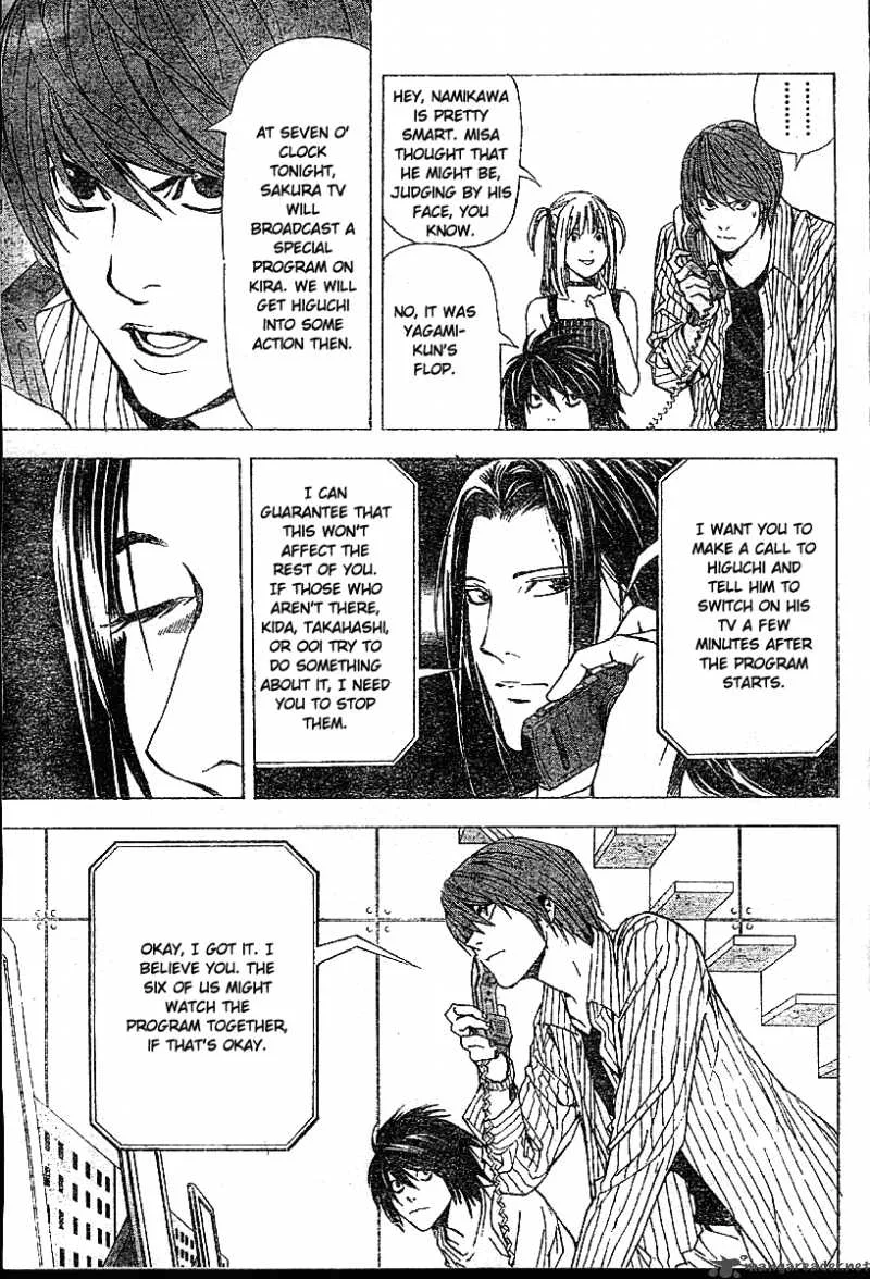 Death Note Chapter 50 page 10