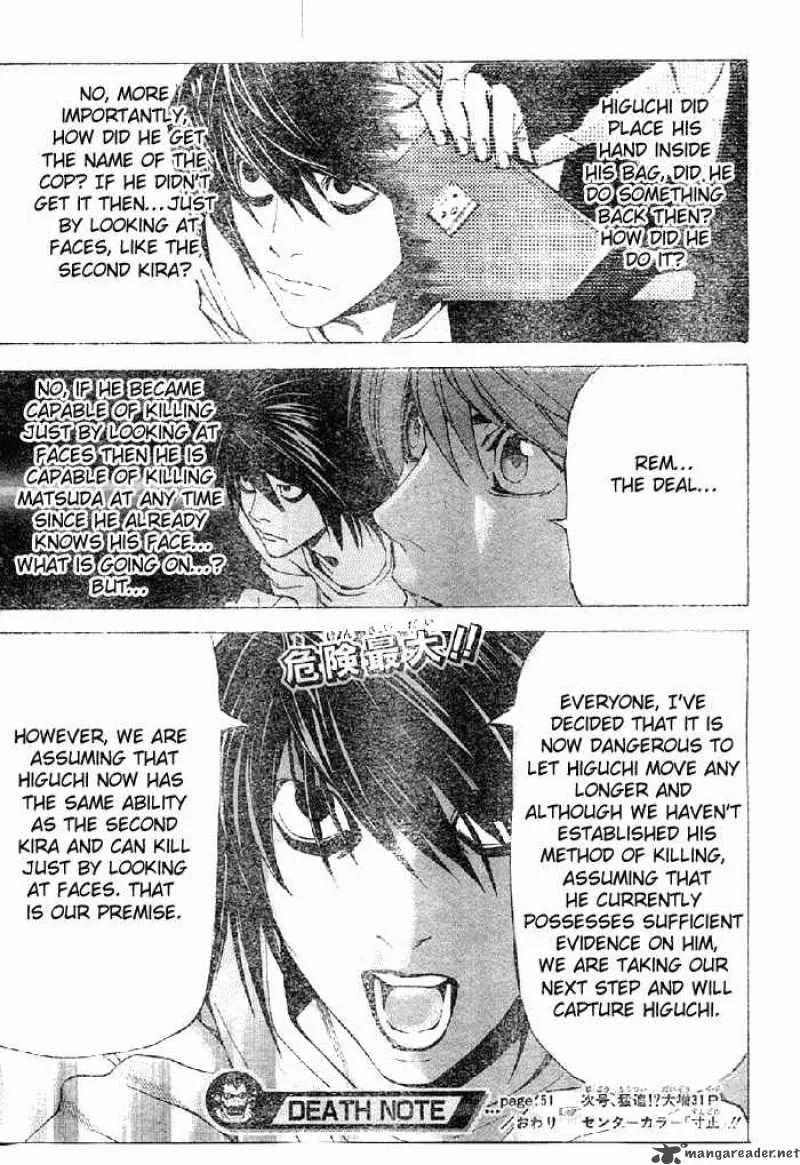 Death Note Chapter 51 page 21