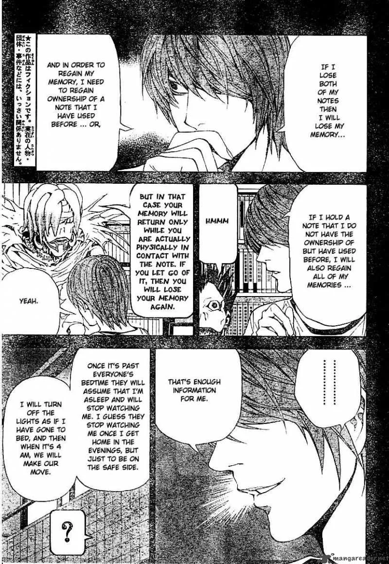 Death Note Chapter 54 page 3