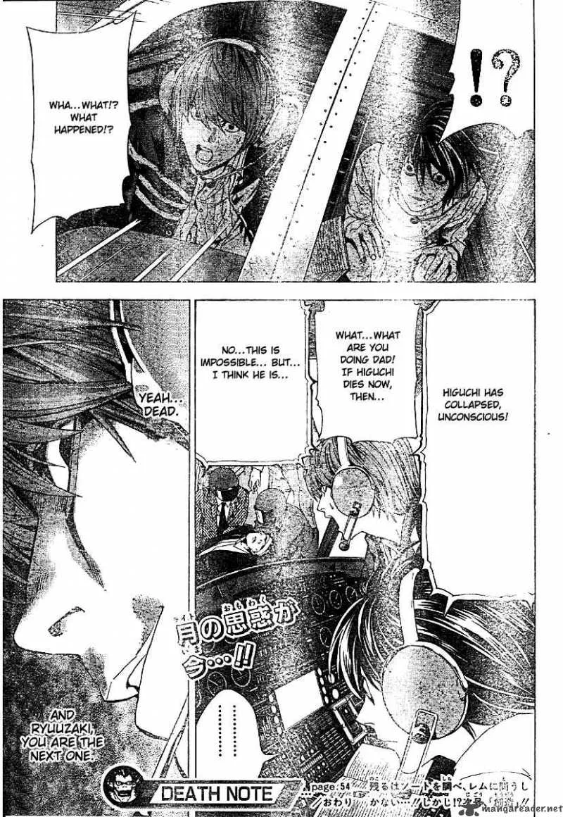 Death Note Chapter 54 page 19