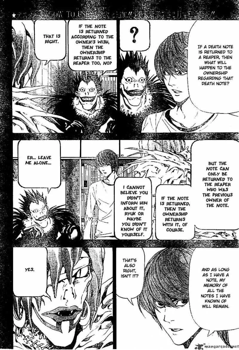 Death Note Chapter 54 page 2