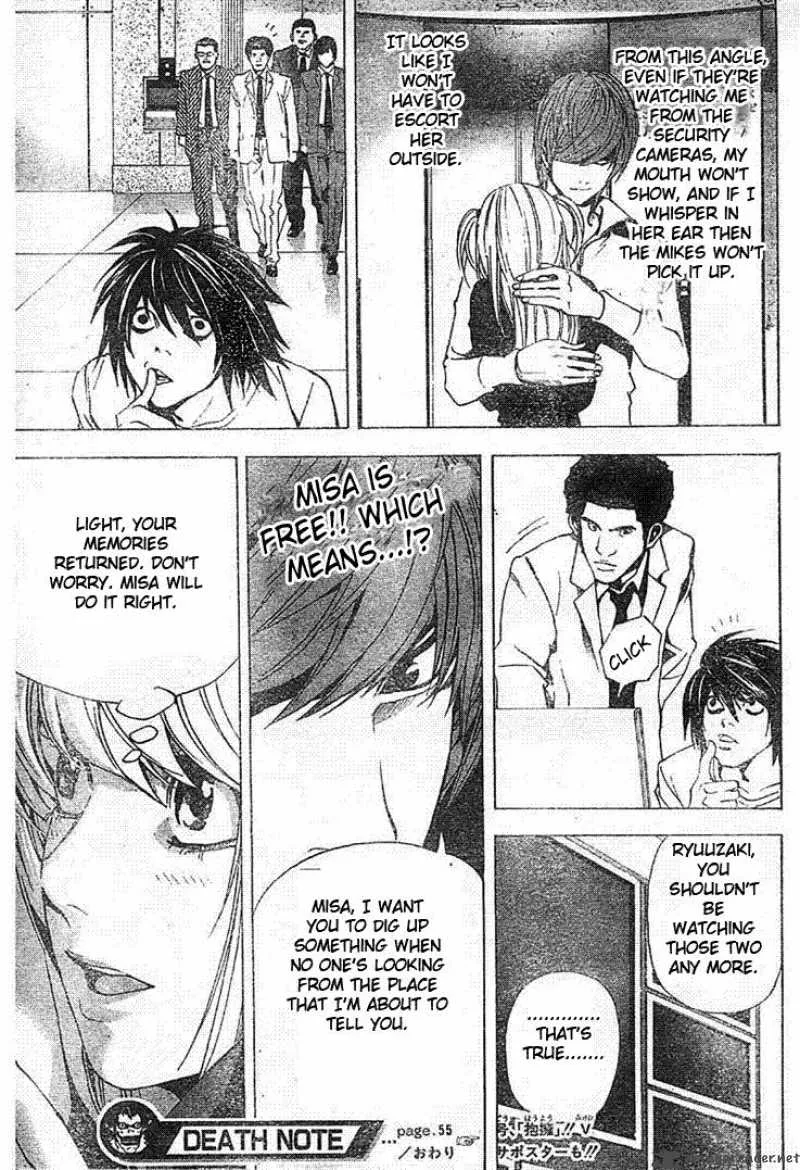 Death Note Chapter 55 page 21