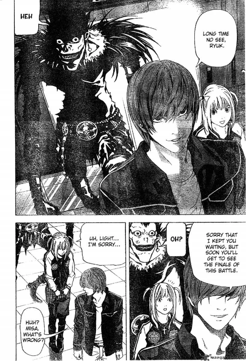 Death Note Chapter 56 page 17