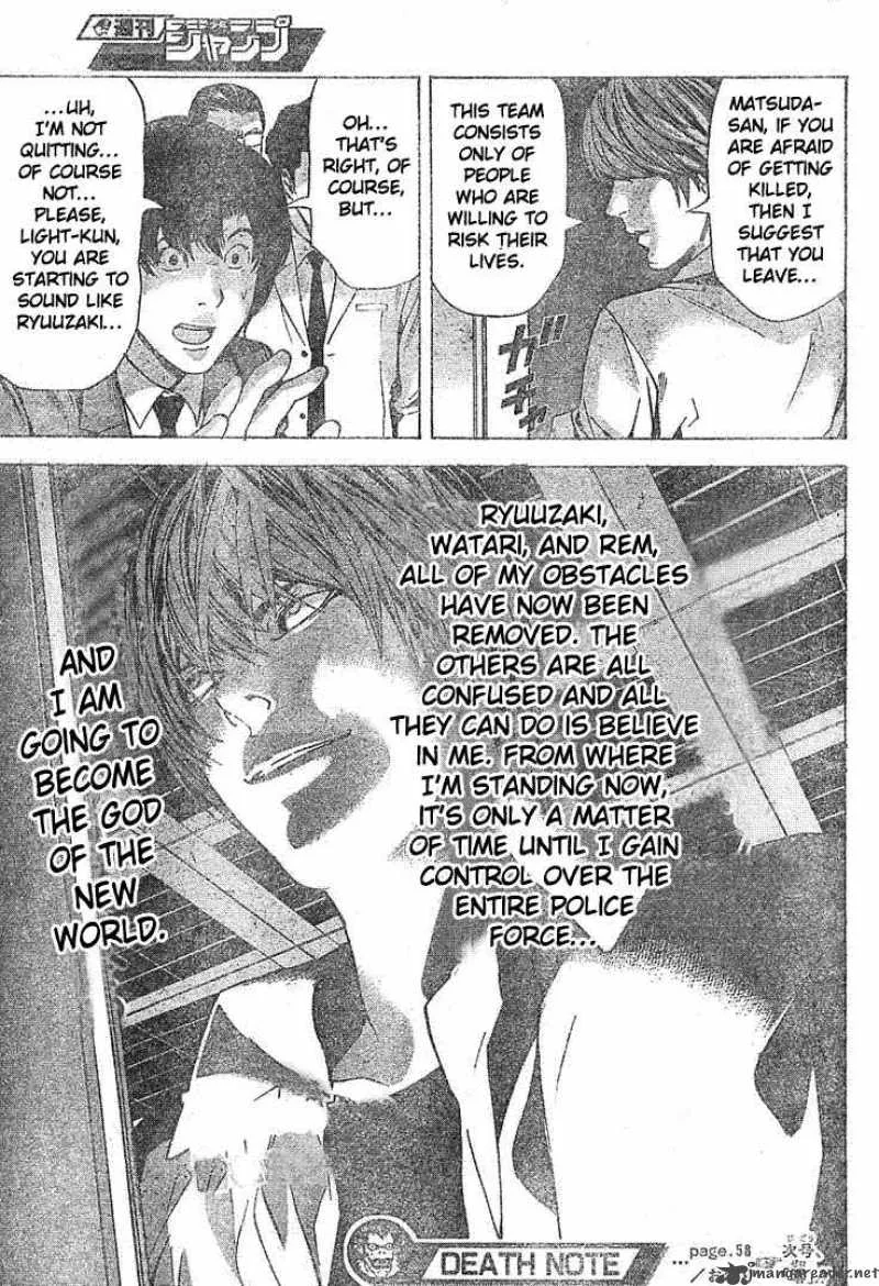 Death Note Chapter 58 page 19