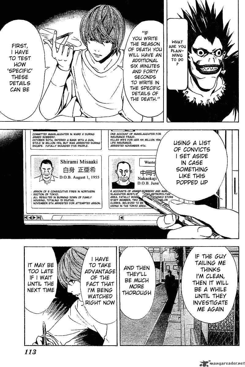 Death Note Chapter 6 page 9
