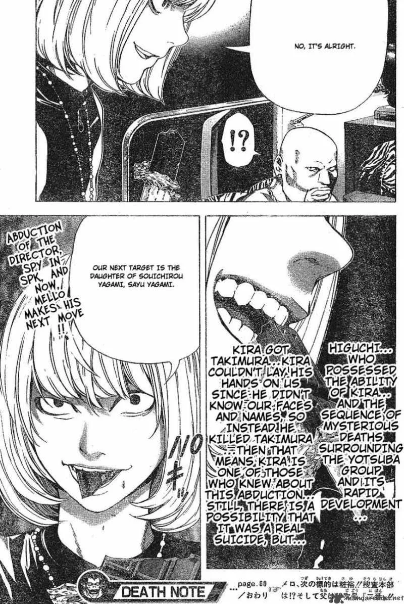 Death Note Chapter 60 page 39