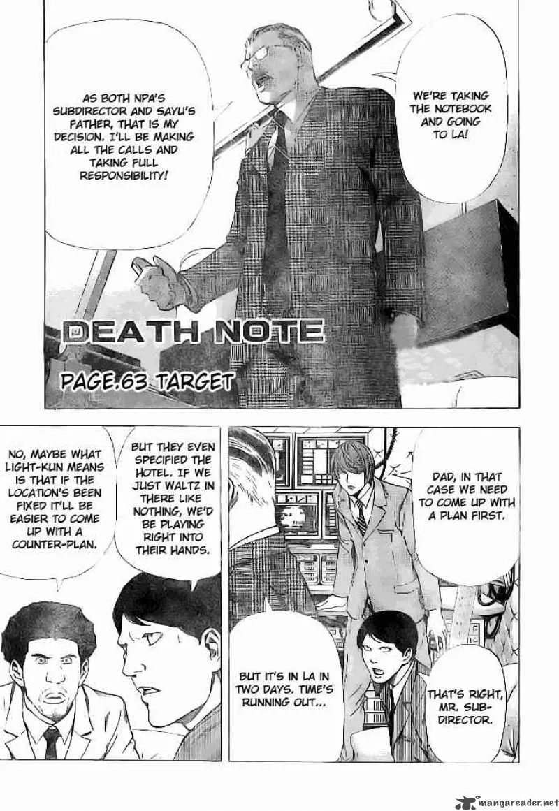 Death Note Chapter 63 page 2