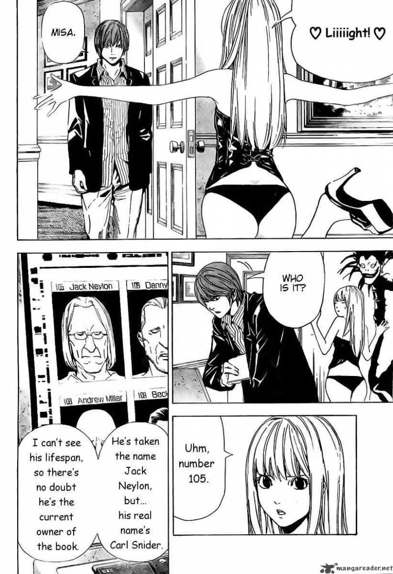 Death Note Chapter 68 page 17