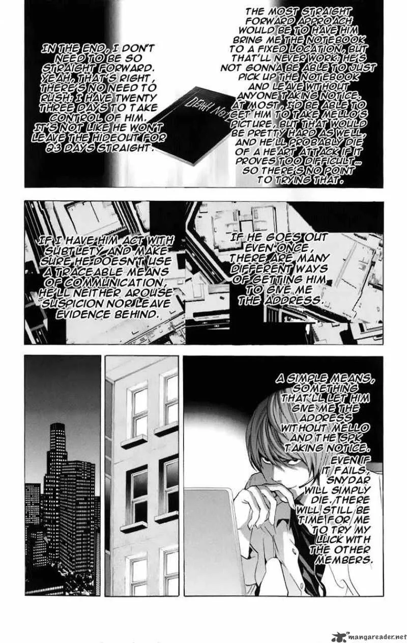 Death Note Chapter 69 page 12