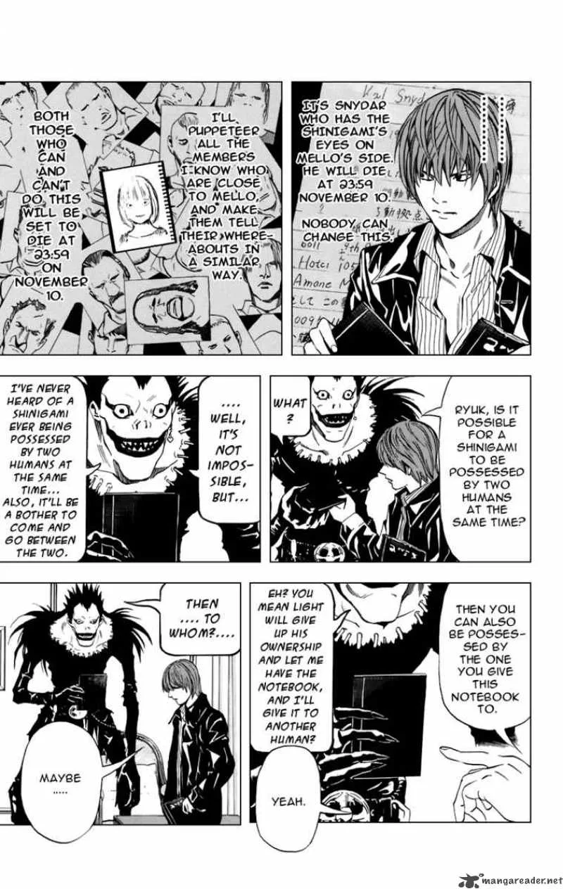 Death Note Chapter 71 page 10