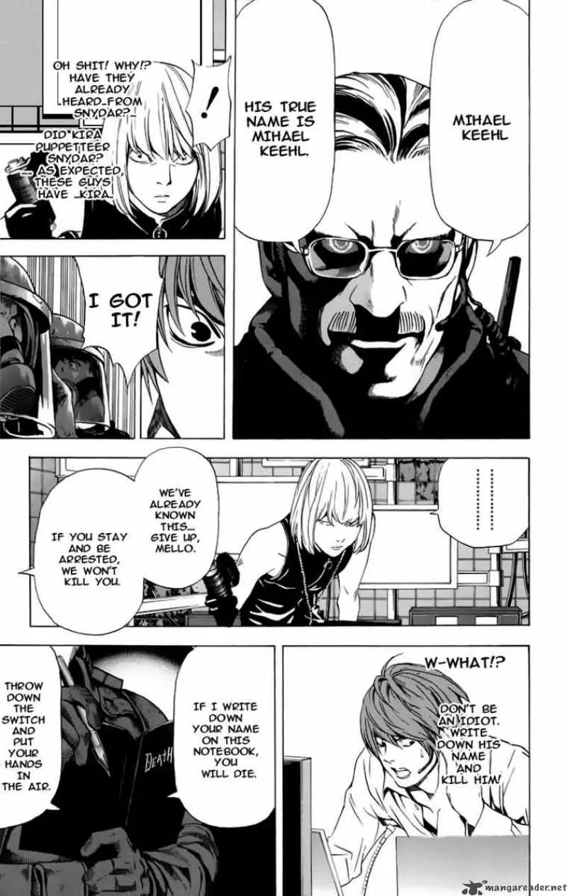Death Note Chapter 73 page 17
