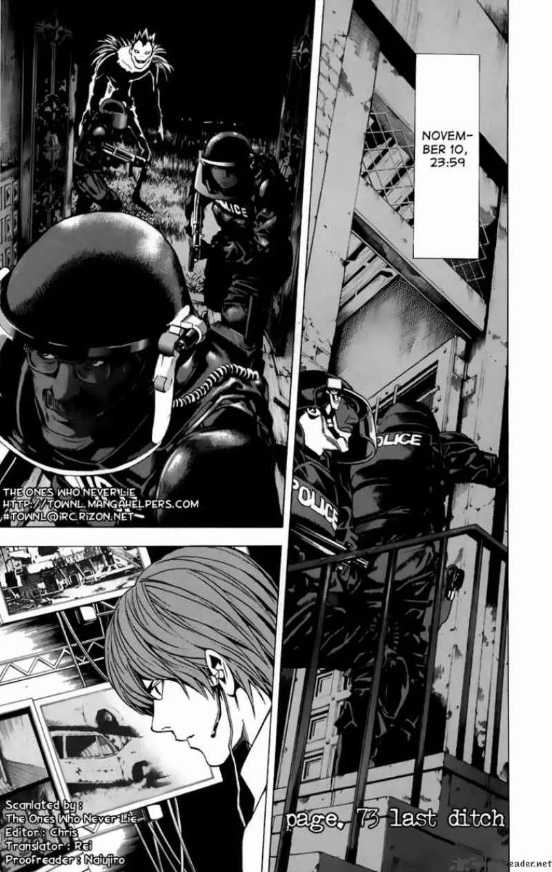 Death Note Chapter 73 page 2