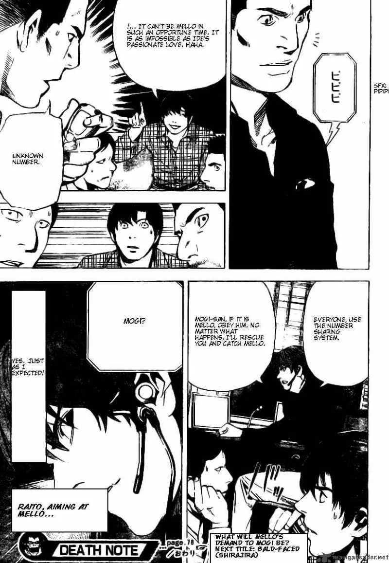 Death Note Chapter 78 page 19