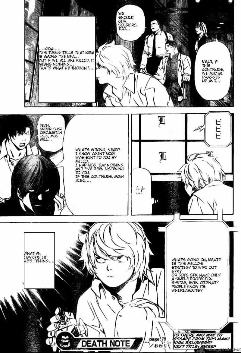 Death Note Chapter 79 page 19