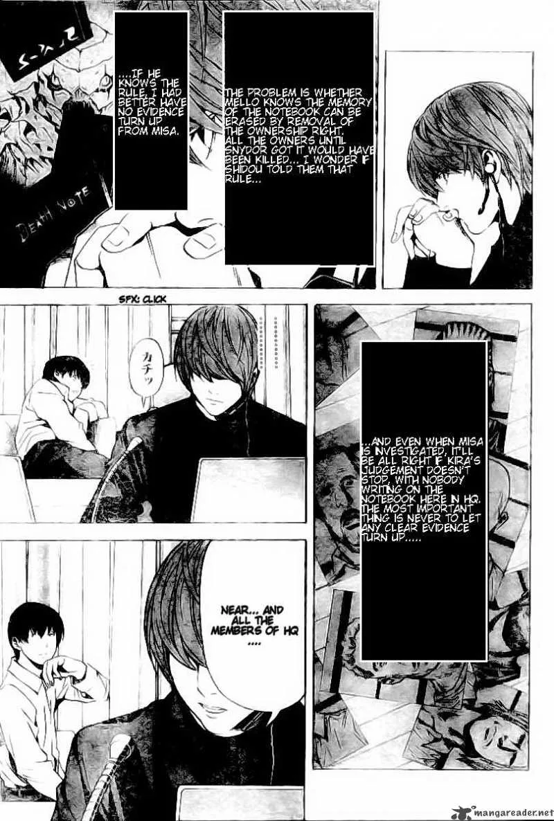 Death Note Chapter 81 page 14