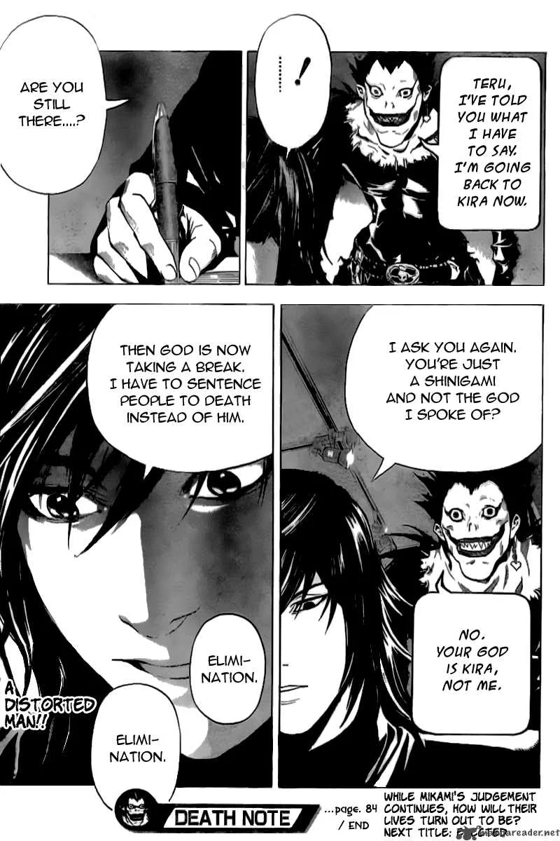 Death Note Chapter 84 page 20