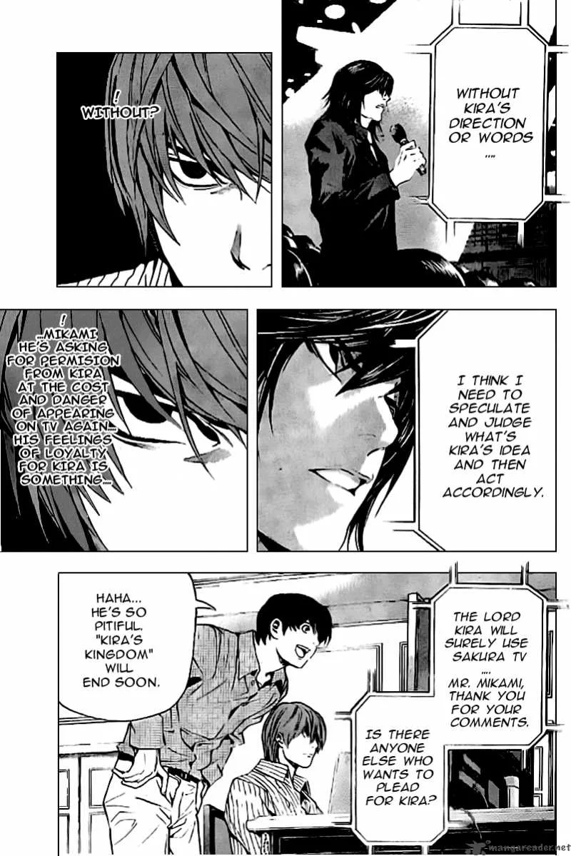 Death Note Chapter 85 page 18