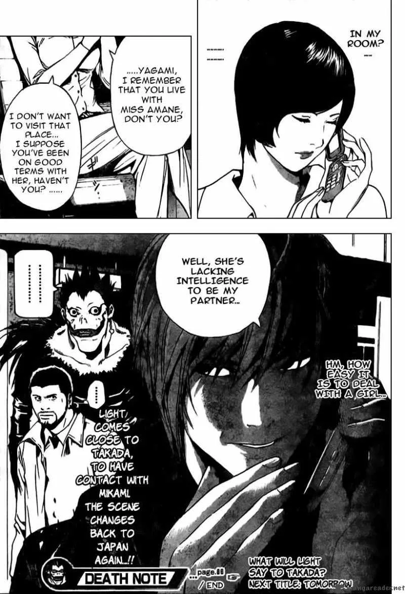 Death Note Chapter 86 page 20