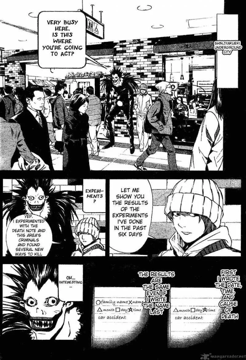 Death Note Chapter 9 page 7