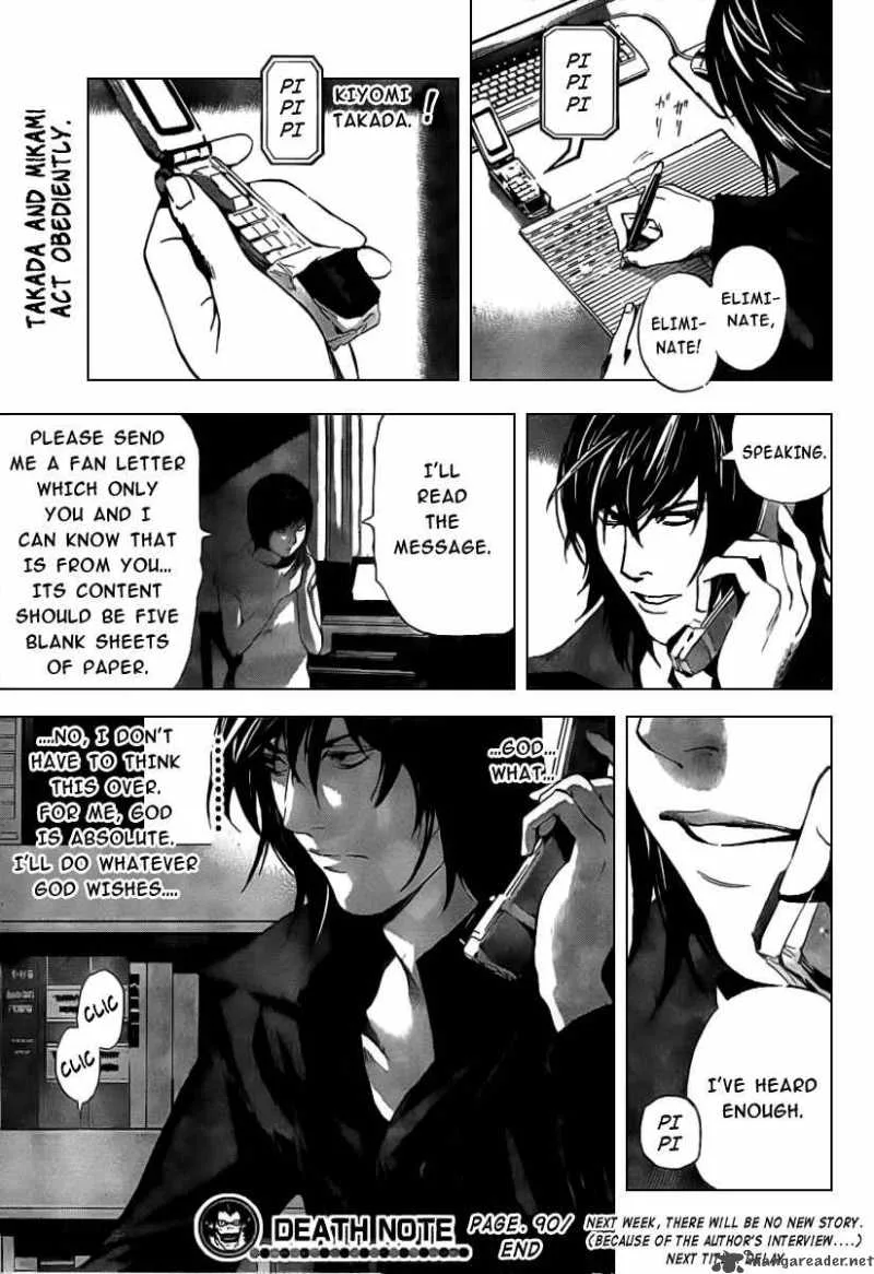 Death Note Chapter 90 page 20