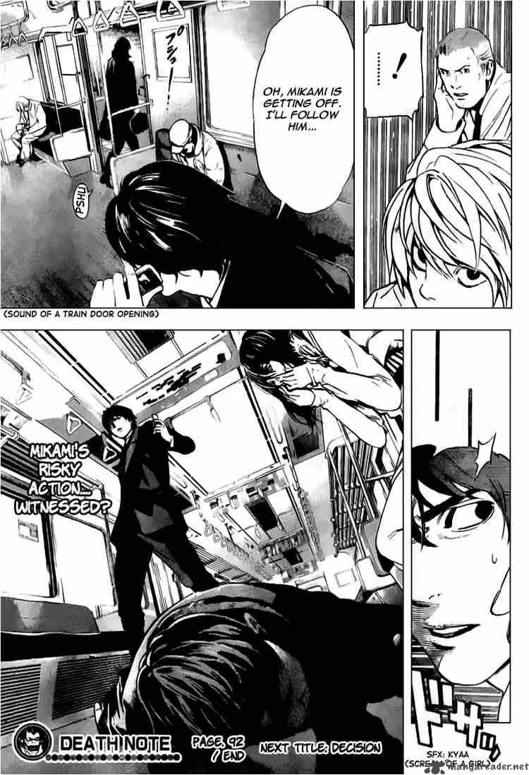 Death Note Chapter 92 page 20