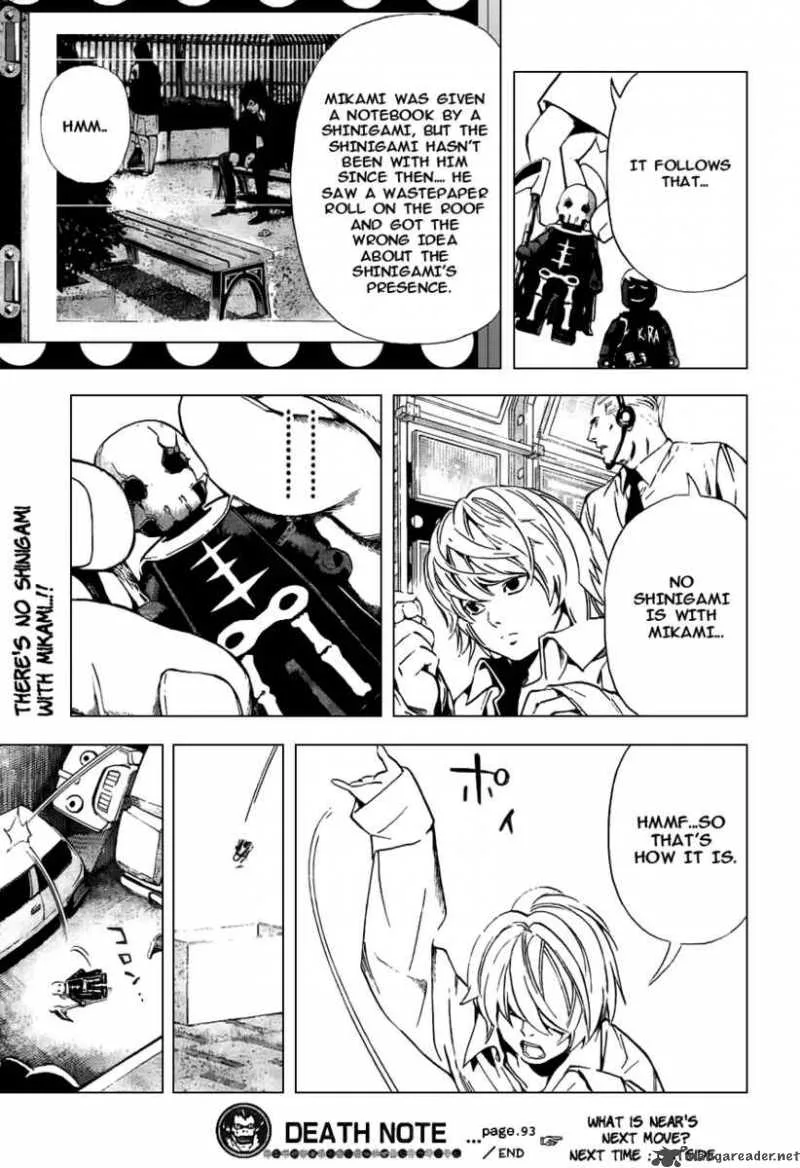 Death Note Chapter 93 page 21