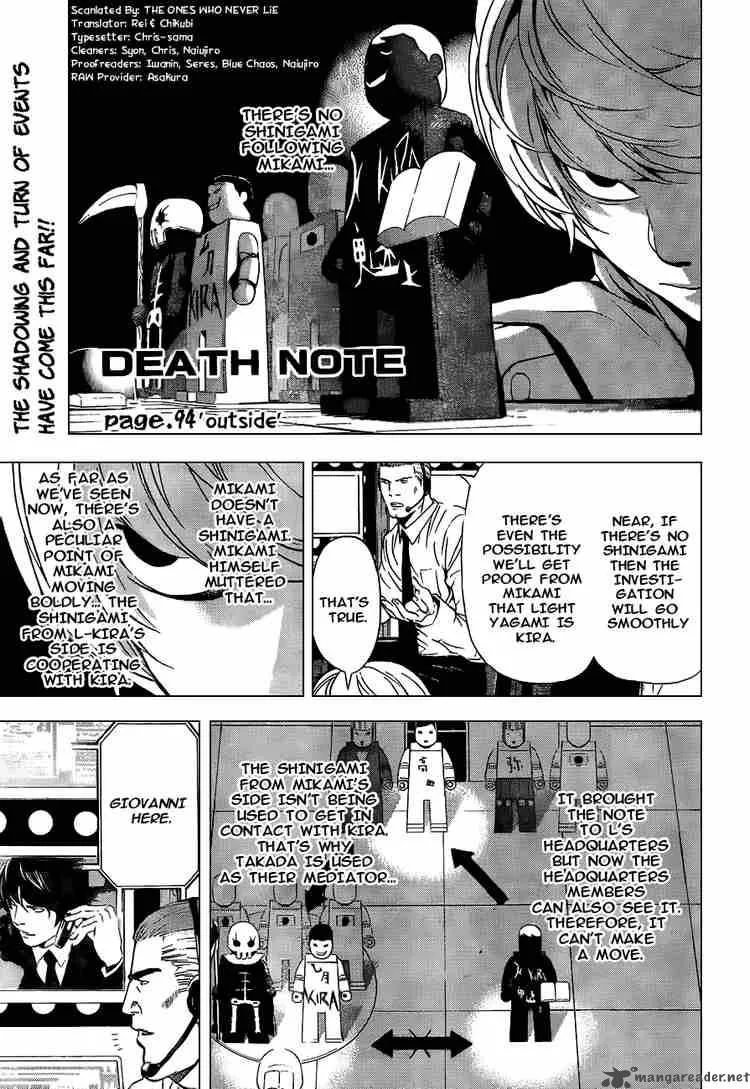 Death Note Chapter 94 page 1