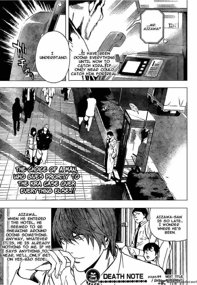 Death Note Chapter 94 page 20