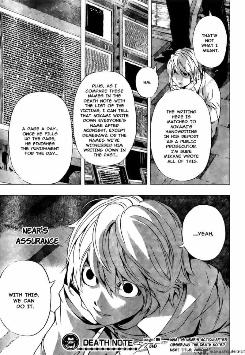 Death Note Chapter 96 page 20