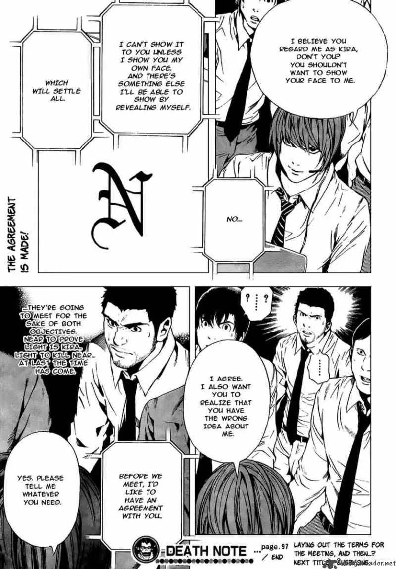 Death Note Chapter 97 page 20