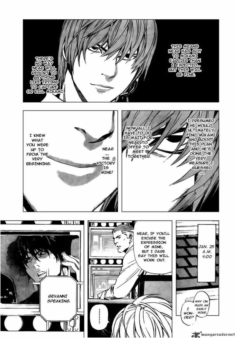 Death Note Chapter 97 page 16