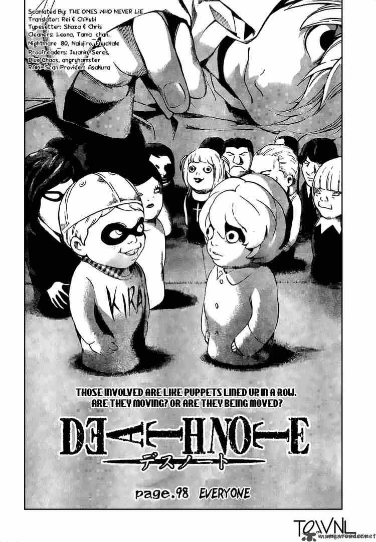 Death Note Chapter 98 page 2