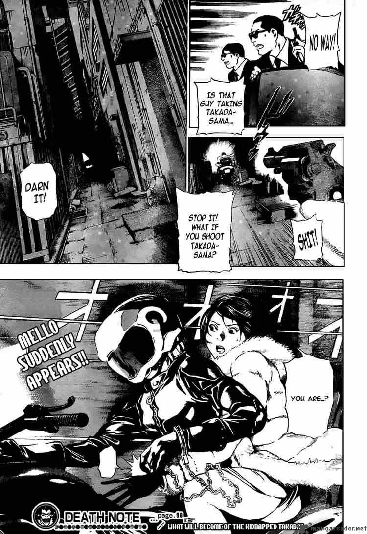 Death Note Chapter 98 page 22