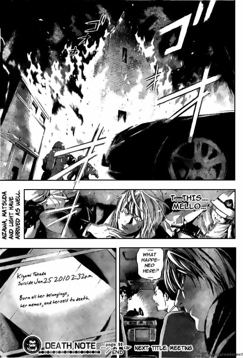 Death Note Chapter 99 page 20
