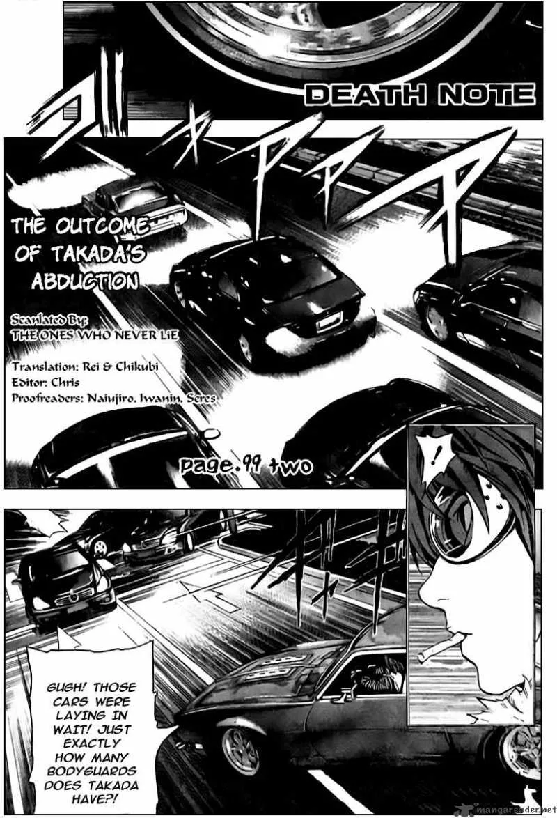 Death Note Chapter 99 page 2