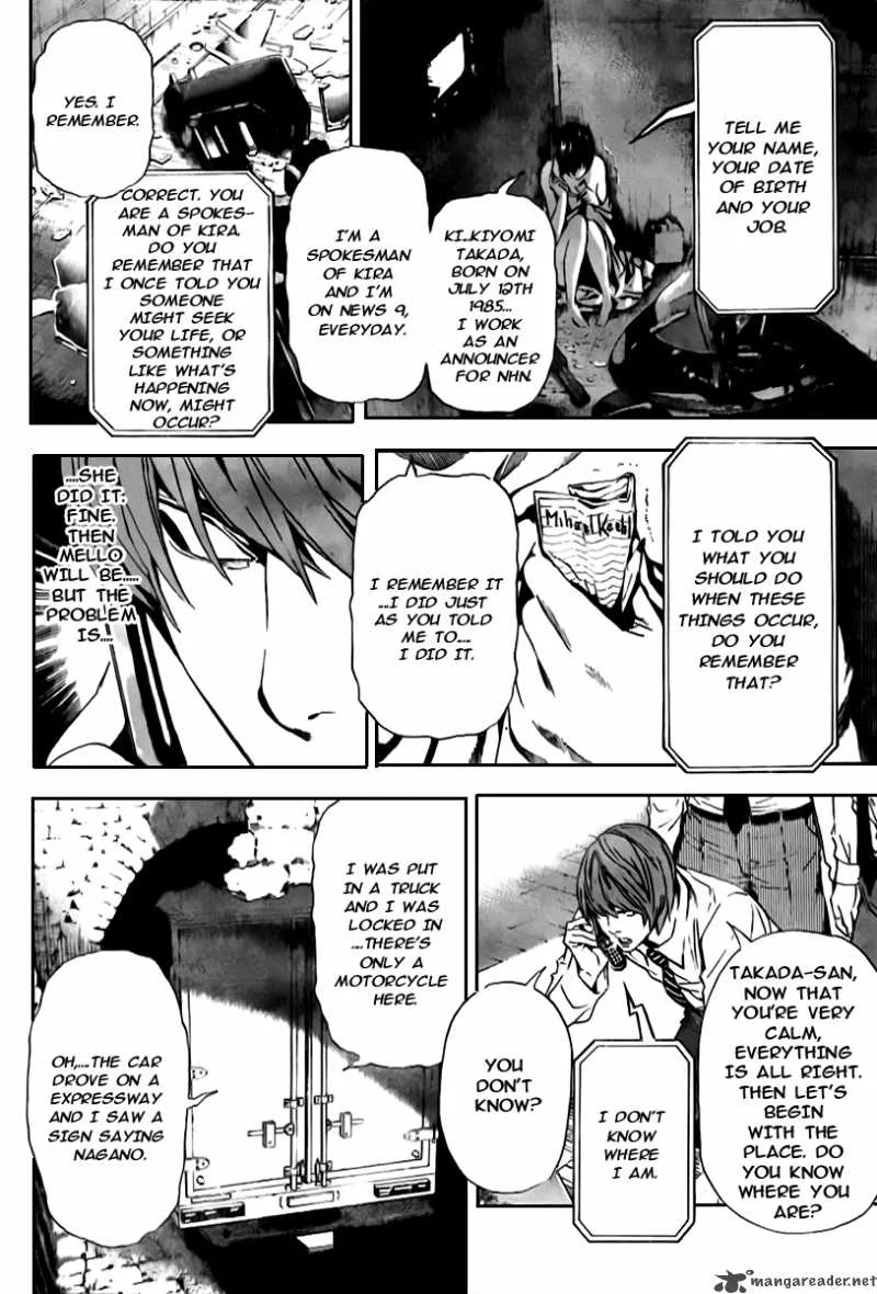 Death Note Chapter 99 page 15