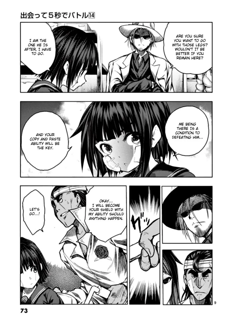 Deatte 5 Byou de Battle Chapter 117 page 9