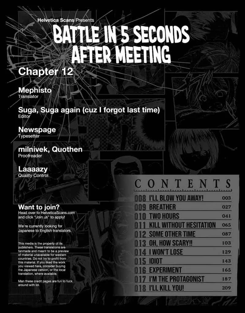 Deatte 5 Byou de Battle Chapter 12 page 1