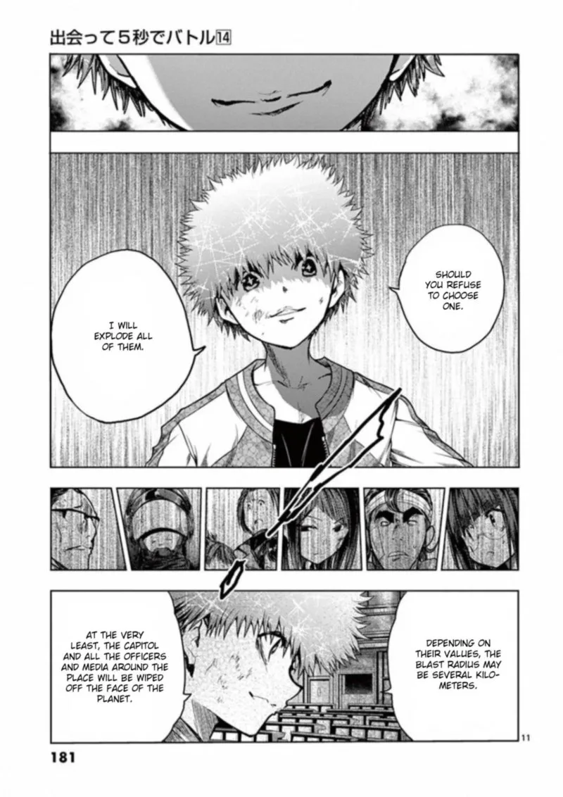 Deatte 5 Byou de Battle Chapter 122 page 11