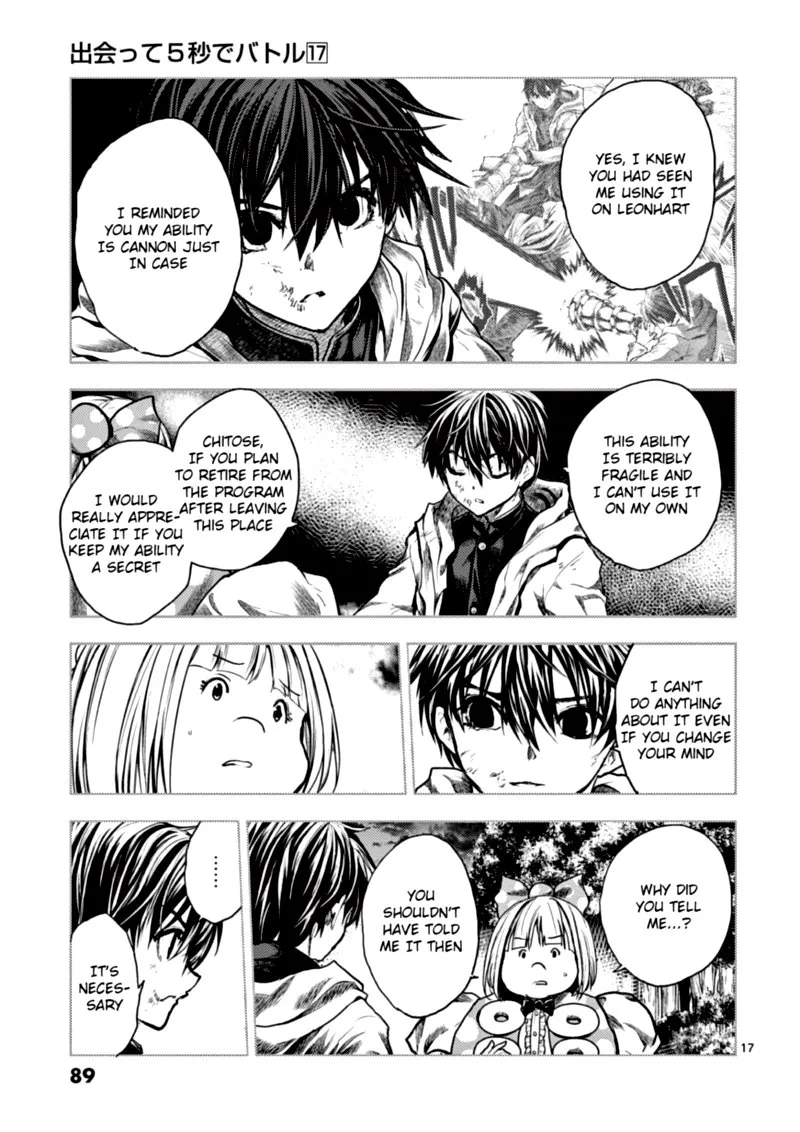 Deatte 5 Byou de Battle Chapter 148 page 17